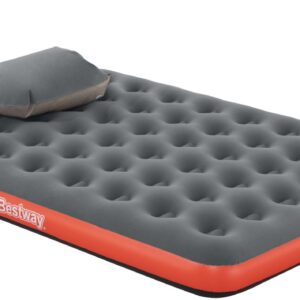 Bestway Roll & Relax Luftmadras 203 x 152 x 22cm (m/pumpe)