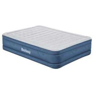 Bestway Airbed queen-size blå 203x152x46cm